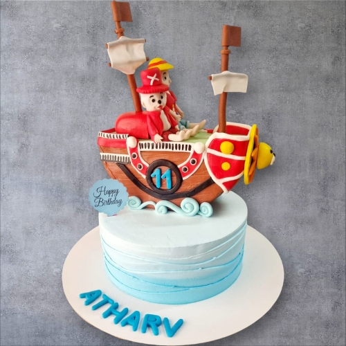 Cake for Ship Lover Sailor Theme