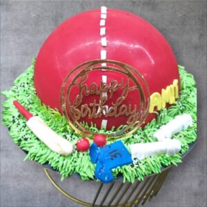 Cricket Theme Cake