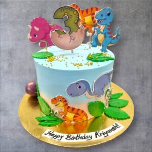 Dinosaur Theme Cake