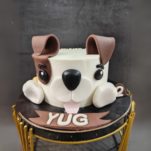 Puppy Theme Cake