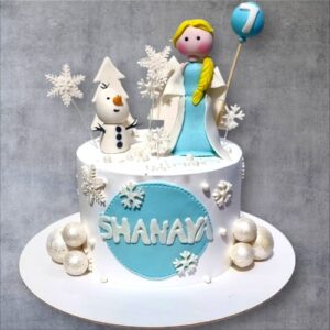 Frozen Theme Cake 1