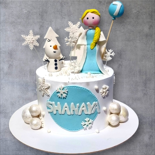 Frozen Theme Cake 1