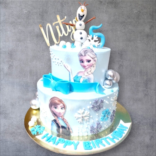 Frozen Theme Cake
