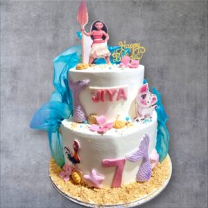 Moana Theme Cake