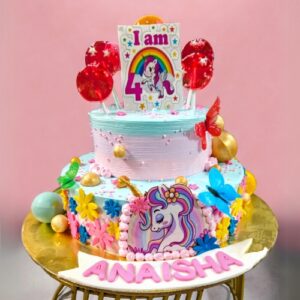 Unicorn Theme Cake 2